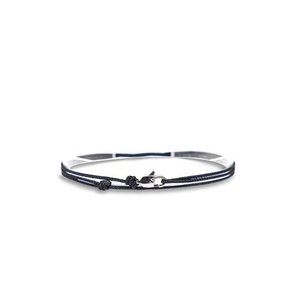 Adjustable Wrap Surfer Bracelet Women & Men Thin String Bracelet with Snap Hook